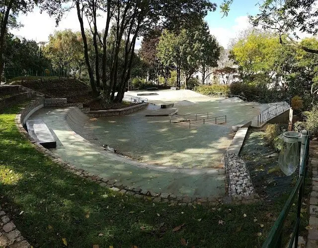 Le skatepark du parc Rodin